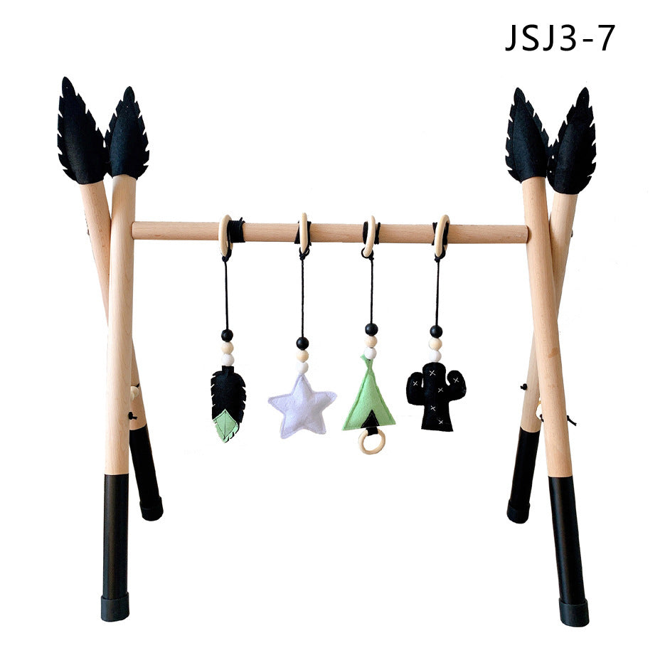 Kids' Nordic Wooden Exercise Toy