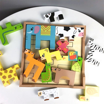 Engaging Wooden Puzzle for Kids