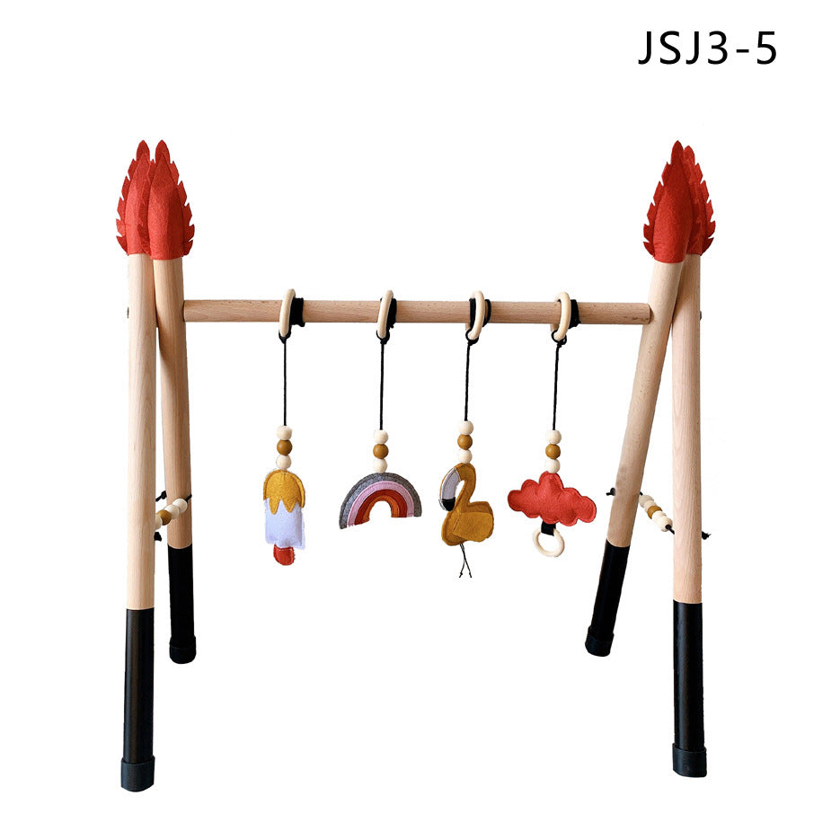 Kids' Nordic Wooden Exercise Toy