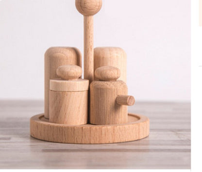 Montessori Wooden Kitchen Playset