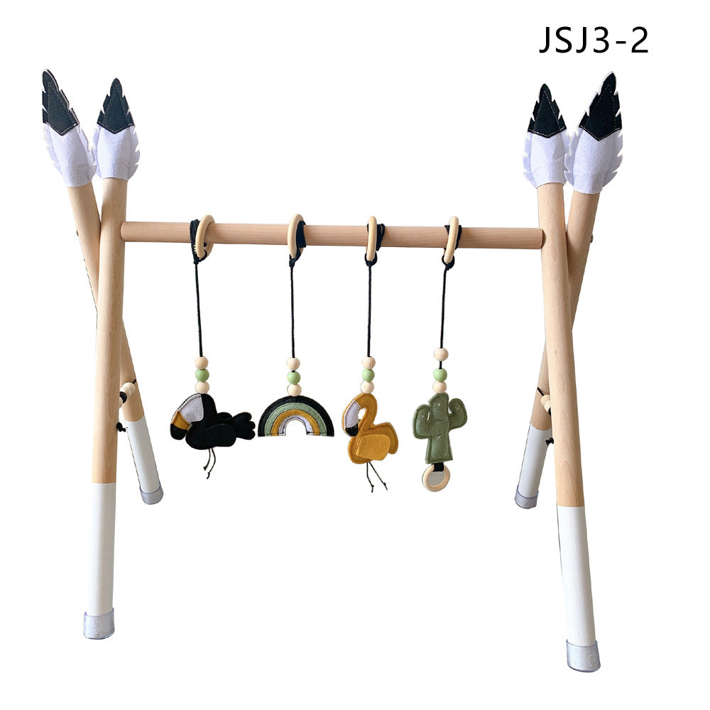 Kids' Nordic Wooden Exercise Toy