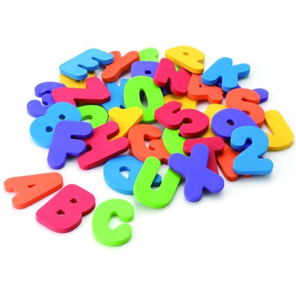 Baby Toys With Colorful Letters And Numbers