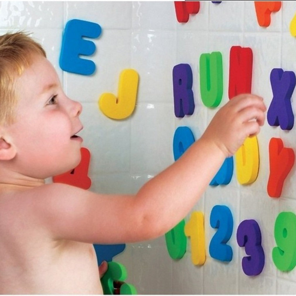 Baby Toys With Colorful Letters And Numbers