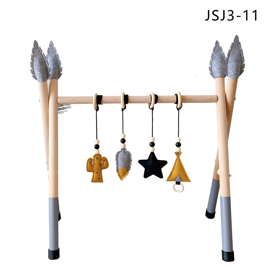 Kids' Nordic Wooden Exercise Toy